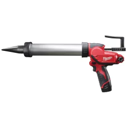   Milwaukee M12 PCG/400A-201B akkus szuperkompakt tömítőanyag- és ragasztópisztoly (1 x 2.0 Ah Li-ion akkuval)