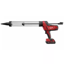   Milwaukee C18 PCG/600T-201B akkus Heavy Duty tömítőanyag- és ragasztópisztoly (1 x 2.0 Ah Li-ion akkuval)