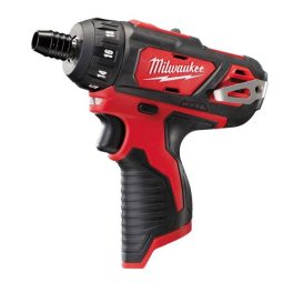   Milwaukee M12 BD-0 akkus szuperkompakt csavarozó 1/4" hatszög meghajtással (akku és töltő nélkül)