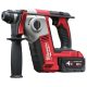 Milwaukee M18 BH-402C akkus SDS-plus kompakt fúrókalapács (2 x 4.0 Ah Li-ion akkuval)