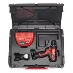 Milwaukee M12 BPD-202X akkus szuperkompakt ütvefúró-csavarozó (2 x 2.0 Ah Li-ion akkuval)