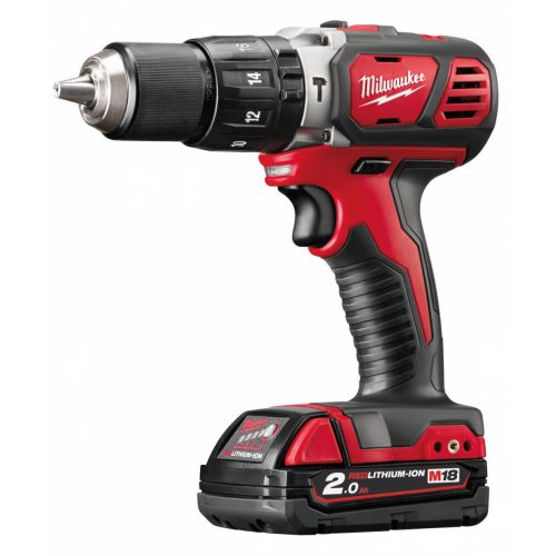 Milwaukee M18 BPD-202X akkus kompakt ütvefúró-csavarozó (2 x 2.0 Ah Li-ion akkuval)