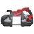 Milwaukee M18 CBS125-0 FUEL™ akkus szénkefe nélküli szalagfűrész mély vágáshoz (akku és töltő nélkül)