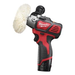   Milwaukee M12 BPS-421X akkus szuperkompakt polírozó/csiszoló (1 x 2.0 Ah és 1 x 4.0 Ah Li-ion akkuval)
