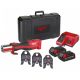 Milwaukee M18 BLHPT-202C M-SET FORCELOGIC™ akkus kompakt szénkefe nélküli hidraulikus prés (2 x 2.0 Ah Li-ion akkuval)