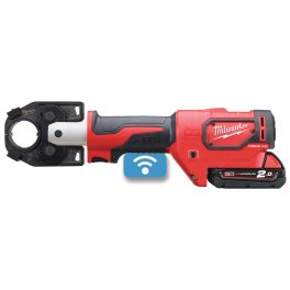   Milwaukee M18 HCCT-201C akkus ONE-KEY™ FORCELOGIC™ szénkefe nélküli hidraulikus kábelkrimpelő (1 x 2.0 Ah Li-ion akkuval)