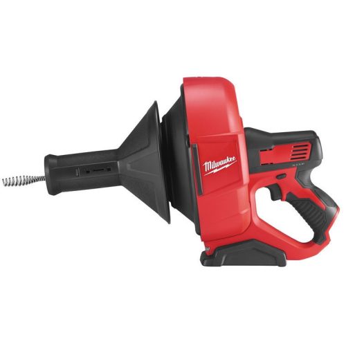 Milwaukee M12 BDC8-0 akkus kompakt lefolyócső tisztító 8 mm-es spirális kábellel (akku és töltő nélkül)