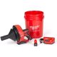 Milwaukee M12 BDC8-202C akkus kompakt lefolyócső tisztító 8 mm-es spirális kábellel (2 x 2.0 Ah Li-ion akkuval)