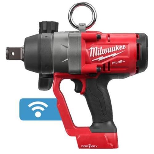 Milwaukee M18 ONEFHIWF1-0X akkus ONE-KEY™ FUEL™ nagy nyomatékú ütvecsavarozó biztosítógyűrűvel, 1" négyszög meghajtással (akku és töltő nélkül)