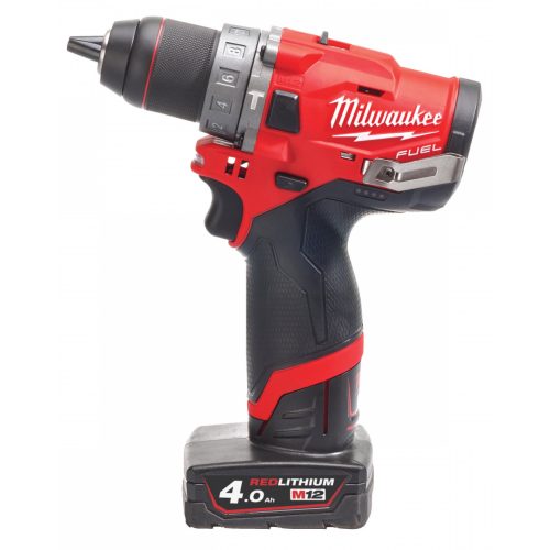 Milwaukee M12 FPD-402X FUEL™ akkus szénkefe nélküli ütvefúró-csavarozó (2 x 4.0 Ah Li-ion akkuval)