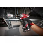 Milwaukee M12 FPD-402X FUEL™ akkus szénkefe nélküli ütvefúró-csavarozó (2 x 4.0 Ah Li-ion akkuval)
