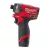 Milwaukee M12 FID-202X FUEL™ akkus szénkefe nélküli ütvecsavarozó 1/4" hatszög meghajtással (2 x 2.0 Ah Li-ion akkuval)