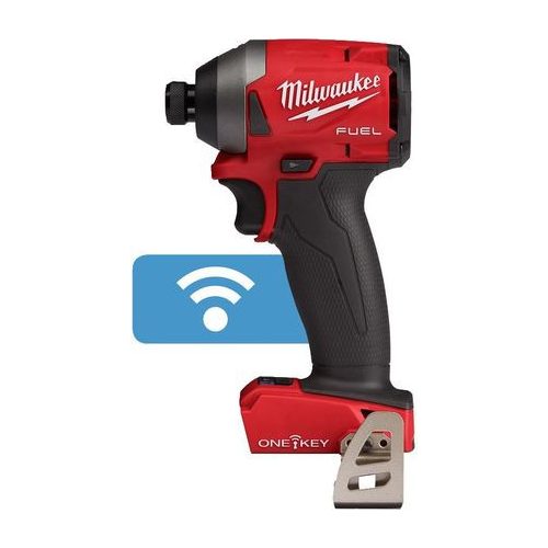 Milwaukee M18 ONEID2-502X akkus ONE-KEY™ FUEL™ szénkefe nélküli ütvecsavarozó 1/4" hatszög meghajtással (2 x 5.0 Ah Li-ion akkuval)