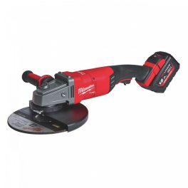   Milwaukee M18 FLAG230XPDB-121C FUEL™ akkus szénkefe nélküli nagy sarokcsiszoló (1 x 12.0 Ah Li-ion akkuval)