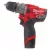 Milwaukee M12 FPDX-202X FUEL™ akkus szénkefe nélküli levehető tokmányú ütvefúró-csavarozó (2 x 2.0 Ah Li-ion akkuval)