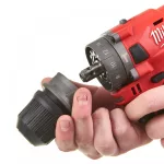 Milwaukee M12 FPDX-202X FUEL™ akkus szénkefe nélküli levehető tokmányú ütvefúró-csavarozó (2 x 2.0 Ah Li-ion akkuval)