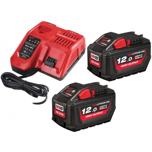 Milwaukee M18 HNRG-122 akkumulátor és töltő szett