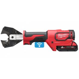   Milwaukee M18 ONEHCC-201C CU/AL-SET akkus ONE-KEY™ FORCELOGIC™ szénkefe nélküli hidraulikus kábelvágó (1 x 2.0 Ah Li-ion akkuval)