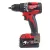 Milwaukee M18 CBLPD-402C akkus kompakt szénkefe nélküli ütvefúró-csavarozó (2 x 4.0 Ah Li-ion akkuval)