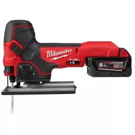   Milwaukee M18 FBJS-502X FUEL™ akkus szénkefe nélküli szúrófűrész (2 x 5.0 Ah Li-ion akkuval)