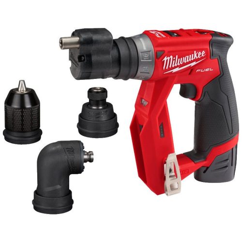 Milwaukee M12 FDDXKIT-202X FUEL™ akkus levehető tokmányú szénkefe nélküli fúró-csavarozó (2 x 2.0 Ah Li-ion akkuval)