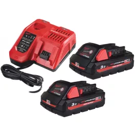 Milwaukee M18 HNRG-302 akkumulátor és töltő szett