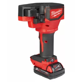   Milwaukee M18 BLTRC-522X akkus szénkefe nélküli menetesszár vágó (1 x 2.0 Ah és 1 x 5.0 Ah Li-ion akkuval)