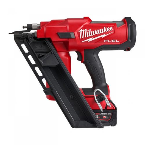 Milwaukee M18 FFN-502C FUEL™ akkus szénkefe nélküli szögbelövő (2 x 5.0 Ah Li-ion akkuval)