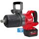 Milwaukee M18 ONEFHIWF1DS-121C akkus ONE-KEY™ FUEL™ nagy nyomatékú D-fogantyús ütvecsavarozó biztosítógyűrűvel, 1" négyszög meghajtással (1 x 12.0 Ah Li-ion akkuval)