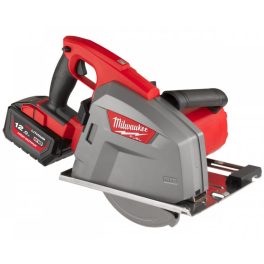   Milwaukee M18 FMCS66-121C FUEL™ akkus szénkefe nélküli fémvágó körfűrész (1 x 12.0 Ah Li-ion akkuval)