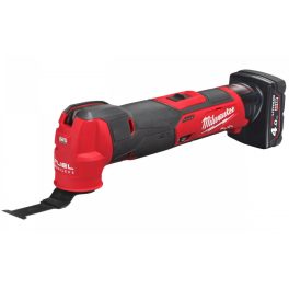   Milwaukee M12 FMT-422X FUEL™ akkus szénkefe nélküli multitool (1 x 2.0 Ah és 1 x 4.0 Ah Li-ion akkuval)