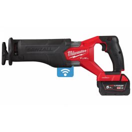   Milwaukee M18 ONEFSZ-502X akkus ONE-KEY™ FUEL™ SAWZALL® szénkefe nélküli szablyafűrész (2 x 5.0 Ah Li-ion akkuval)