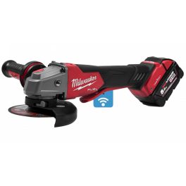   Milwaukee M18 ONEFSAG125XPDB-502X akkus ONE-KEY™ FUEL™ RAPIDSTOP™ szénkefe nélküli sarokcsiszoló (2 x 5.0 Ah Li-ion akkuval)