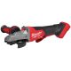 Milwaukee M18 FSAGF125XPDB-0X FUEL™ akkus RAPIDSTOP™ szénkefe nélküli laposfejű sarokcsiszoló (akku és töltő nélkül)