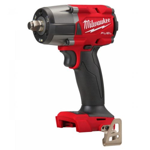 Milwaukee M18 FMTIW2F12-0X FUEL™ akkus közepes nyomatékú ütvecsavarozó biztosítógyűrűvel, 1/2" négyszög meghajtással (akku és töltő nélkül)