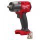 Milwaukee M18 FMTIW2F12-0X FUEL™ akkus közepes nyomatékú ütvecsavarozó biztosítógyűrűvel, 1/2" négyszög meghajtással (akku és töltő nélkül)