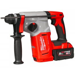   Milwaukee M18 BLH-502X akkus szénkefe nélküli SDS-plus fúró-vésőkalapács (2 x 5.0 Ah Li-ion akkuval)