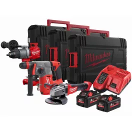   Milwaukee M18 BPP3AA-552 FUEL™ szénkefe nélküli erőcsomag
