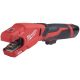 Milwaukee M12 PCSS-202C akkus RAPTOR™ csővágó rozsdamentes acélhoz (2 x 2.0 Ah Li-ion akkuval)