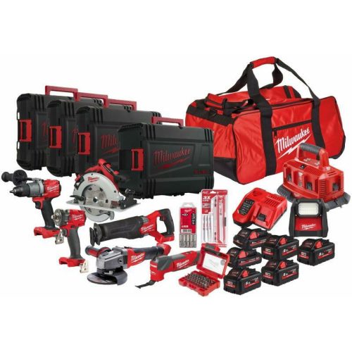 Milwaukee M18 PP8B-586P FUEL™ szénkefe nélküli erőcsomag