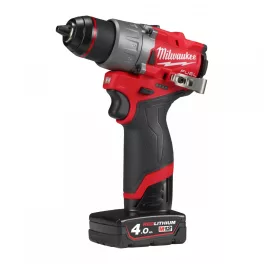   Milwaukee M12 FDD2-402X FUEL™ akkus szénkefe nélküli szuperkompakt fúró-csavarozó (2 x 4.0 Ah Li-ion akkuval)