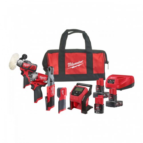 Milwaukee M12 FPP5A-423B erőcsomag