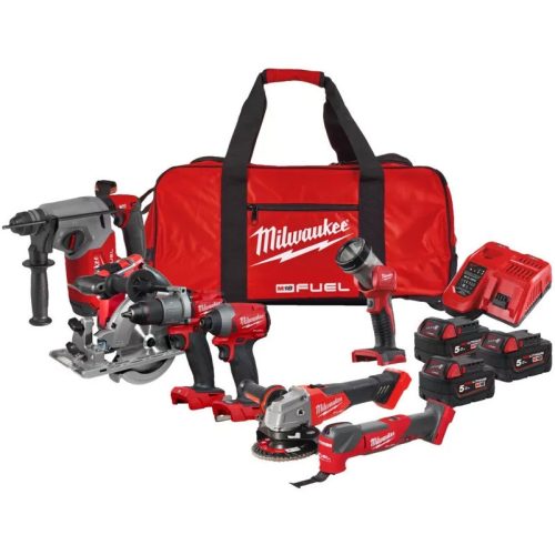 Milwaukee M18 FPP7A-503B FUEL™ szénkefe nélküli erőcsomag