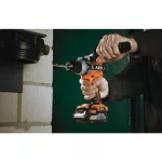 AEG BSB 18C2 BL Li-402C Brushless akkus szénkefe nélküli ütvefúró-csavarozó (2 x 4.0 Ah Li-ion akkuval)