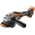 AEG BEWS 18-125 BL-0 Brushless akkus szénkefe nélküli sarokcsiszoló (akku és töltő nélkül)