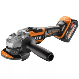   AEG BEWS 18-125 BL-502C Brushless akkus szénkefe nélküli sarokcsiszoló (2 x 5.0 Ah Li-ion akkuval)