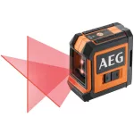 AEG CLR215-B 2-vonalas keresztvetítő lézer, piros