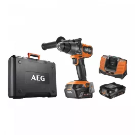   AEG BSB 18C3BL-X02C Brushless akkus szénkefe nélküli ütvefúró-csavarozó (1 x 2.0 Ah és 1 x 4.0 Ah Li-ion akkuval)
