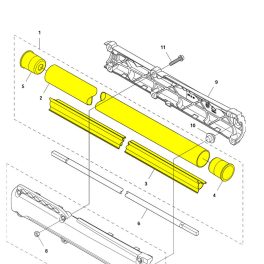   Husqvarna Csőtengely kpl. Husqvarna 135R, 535RX, 535RXT fűkaszához 