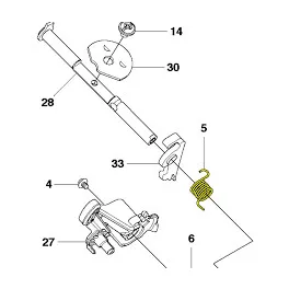 Husqvarna Rugó - 445 Mark II, 450 láncfűrészhez